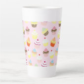Cupcake Party カフェラテマグ (正面)