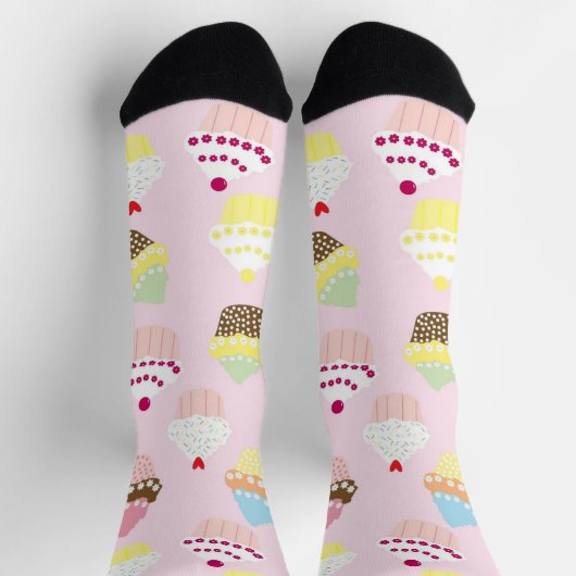 Cupcake Party Socks ソックス (上部)