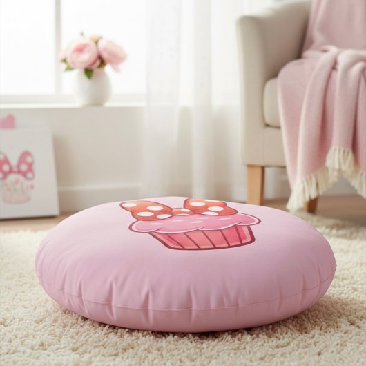 Cupcake Round Pillow ラウンドクッション