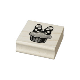 Cupcake Rubber Stamp ラバースタンプ