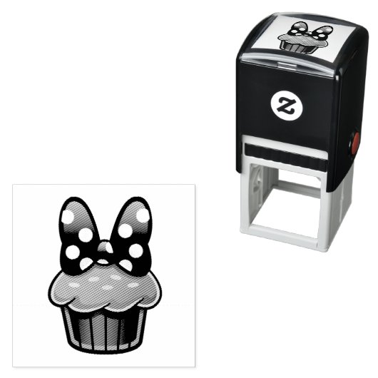 Cupcake Self-inking Stamp セルフインキングスタンプ (インサイチュ)