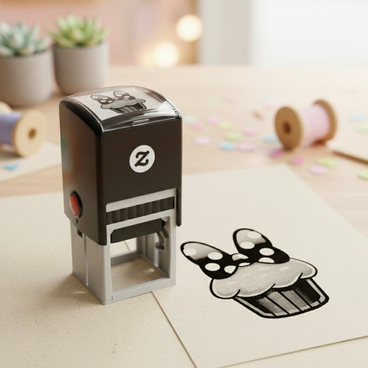 Cupcake Self-inking Stamp セルフインキングスタンプ