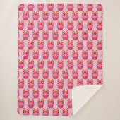 Cupcake Sherpa Blanket シェルパブランケット (正面)