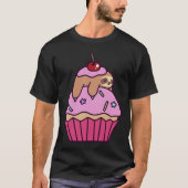 Cupcake Sloth Tシャツ (正面)