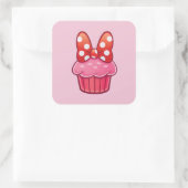 Cupcake Sticker スクエアシール (バッグ)