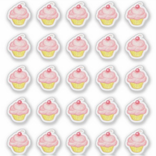 Cupcake Stickers シール (正面)