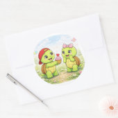 Cupcake Surprise ラウンドシール (封筒)