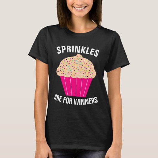 CUPCAKE Tシャツ、SPRILLES FOR WINNERS T-Shir Tシャツ (正面)