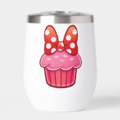 Cupcake Thermal Wine Tumbler (正面)