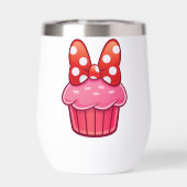 Cupcake Thermal Wine Tumbler (背面)
