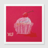 Cupcake with strawberry Frosting (正面)