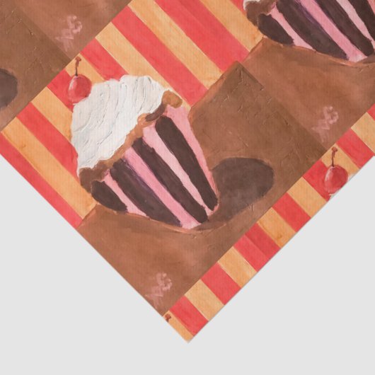 Cupcake with Vanilla Frosting 薄葉紙 (詳細)