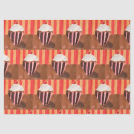 Cupcake with Vanilla Frosting 薄葉紙