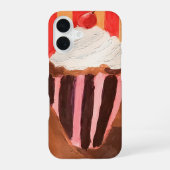 Cupcake with Vanilla Frosting iPhone 16ケース (裏面)