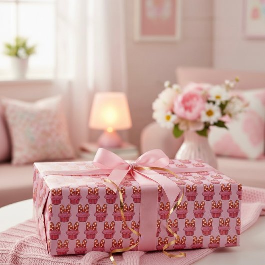 Cupcake Wrapping Paper ラッピングペーパー