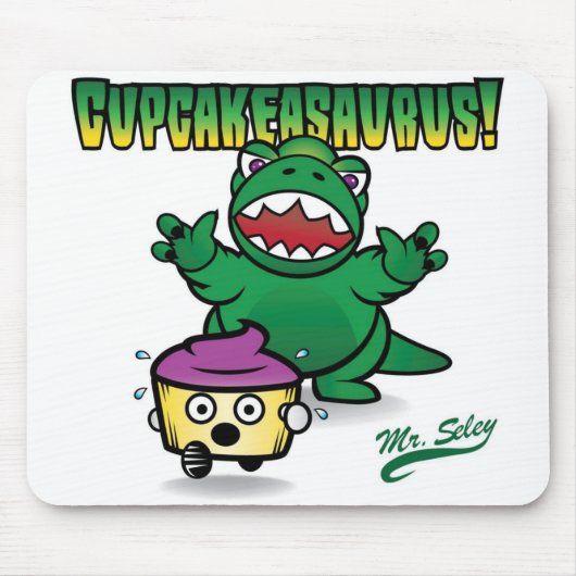 Cupcakeasaurus! マウスパッド (正面)