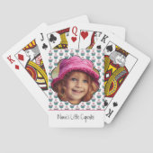 Cupcakesカラフル Scallopedのカスタム写真 トランプ (裏面)
