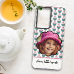 Cupcakesカラフル Scallopedのカスタム写真 Samsung Galaxy S21 Ultraケース<br><div class="desc">このカラフルおもしろいデザインは、下にテンプレート文字を持つプレースホルダフォトと上にカップケーキパターンを備えている。テンプレート文字をカスタマイズし、プレースホルダフォトを自分の写真に置き換える。正方形の写真が写最高のる。誕生日素晴らし、母の日またはクリスマスのためのギフトアイディア。さまざまな電話スタイルで利用可能。</div>