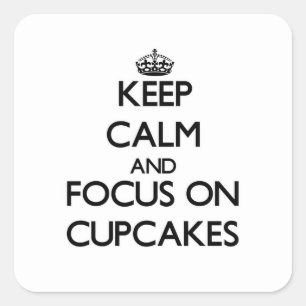 Cupcakes保に集中 スクエアシール