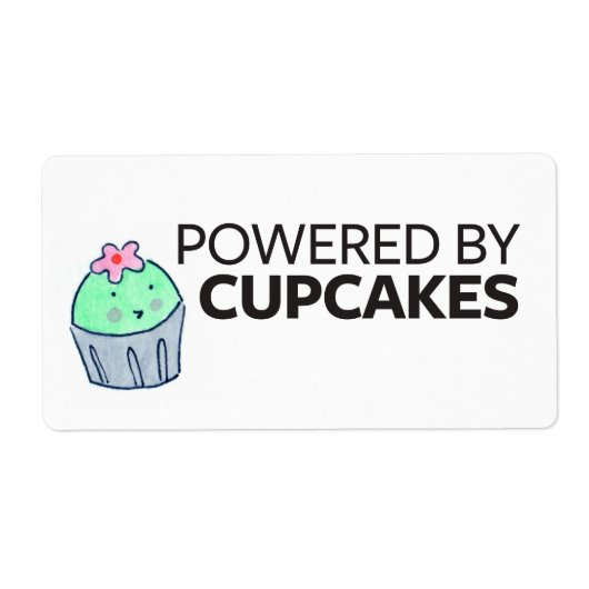 Cupcakes搭載 ラベル (正面)