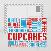 cupcakes chitChat ポストカード (正面/裏面)