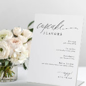 Cupcakes Dessert Table Wedding 台座サイン