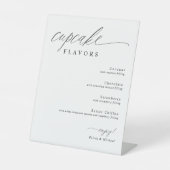 Cupcakes Dessert Table Wedding 台座サイン (正面)