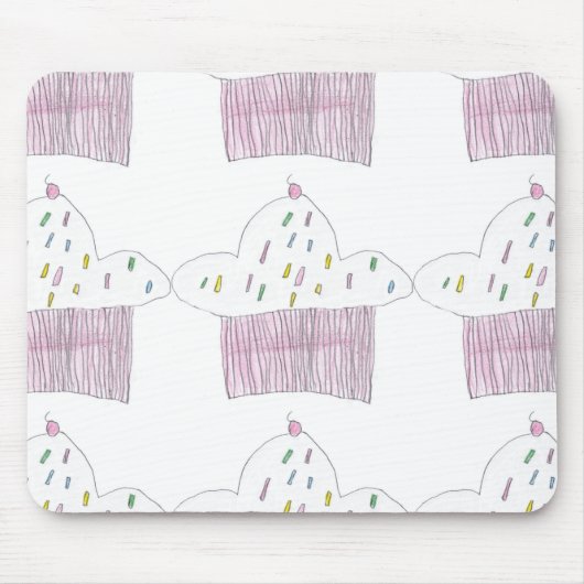 Cupcakeyのマウスパッド マウスパッド (正面)