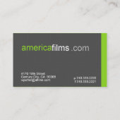 Cupertinoの灰色II 名刺 (裏面)