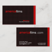 Cupertinoの赤 名刺 (正面/裏面)