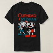 Cuphead _amp_ Mugman - Cuphead Tシャツ (デザイン正面)