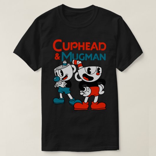 Cuphead _amp_ Mugman - Cuphead Tシャツ (デザイン正面)