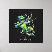 Cupi of Love Neon キャンバスプリント (正面)