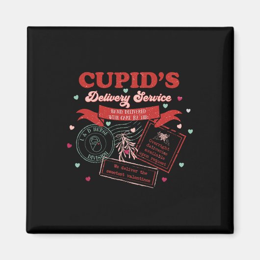 Cupidの配送サービスの労務および配送ナース マグネット (正面)