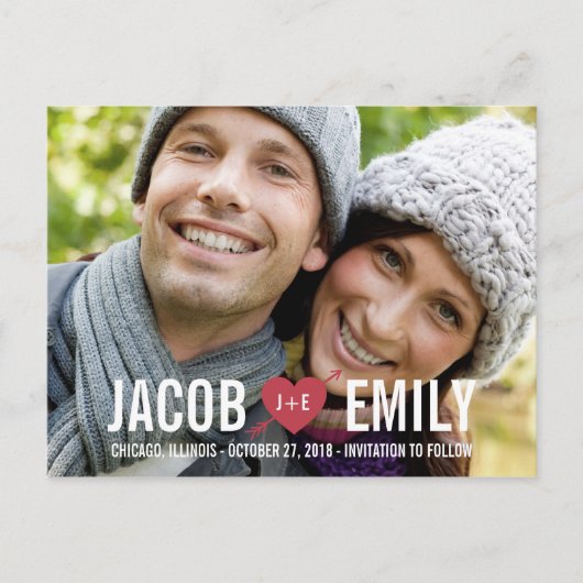 CUPID日付はがきを保存 案内ポストカード (正面)