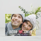 CUPID日付カードを保存 セーブザデート (スタンド正面)