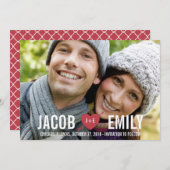 CUPID日付カードを保存 セーブザデート (正面/裏面)