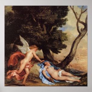 Cupid and Psyche、1638-40 ポスター