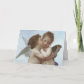 Cupid and Psyche as children - William Bouguereau カード (正面)