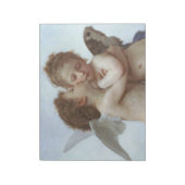 Cupid and Psyche as children - William Bouguereau ノートパッド (回転)