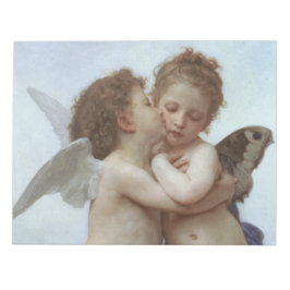 Cupid and Psyche as children - William Bouguereau ノートパッド