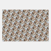 Cupid and Psyche as children - William Bouguereau ラッピングペーパーシート (正面2)