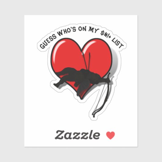 Cupid Anti Valentine's Day  シール (シート)