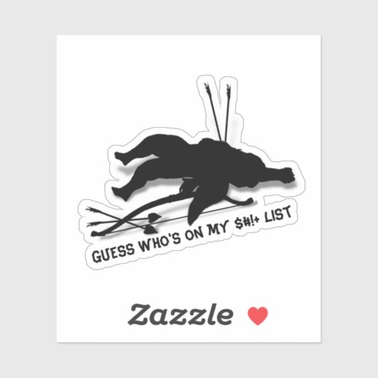 Cupid Anti Valentine's Day  シール (シート)