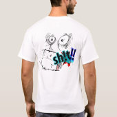 cupid&easterの白 tシャツ (裏面)