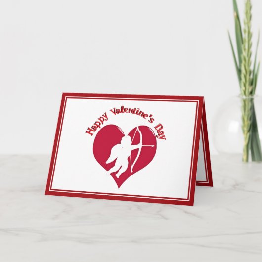 Cupid for Valentine's Day シーズンカード (正面)