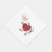CUPID HEART スタンダードランチョンナプキン (角)