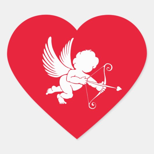 Cupid Heart Stickers ハートシール (正面)