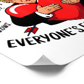 Cupid I Hired Him Tremendous Guy Best Arrows Trump ポスター (角)