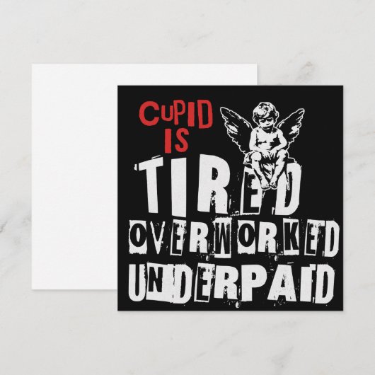 Cupid is Tired シーズンカード (正面/裏面)